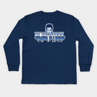 Blue Steel Kids Long Sleeve T-Shirt